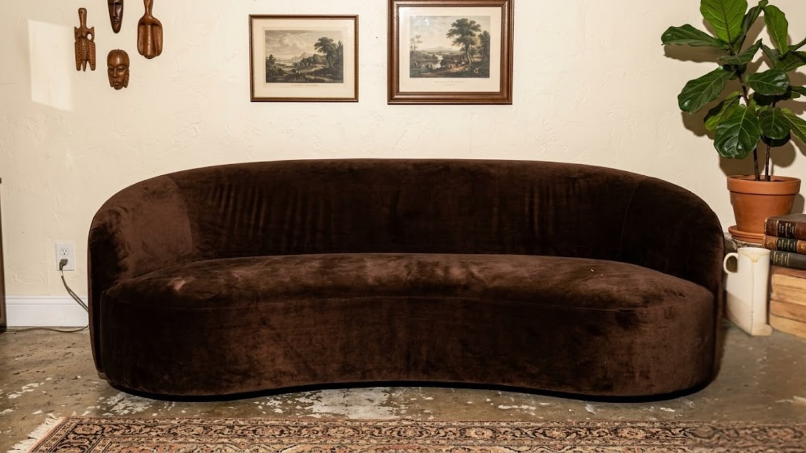 Mustard sofa, photo 2